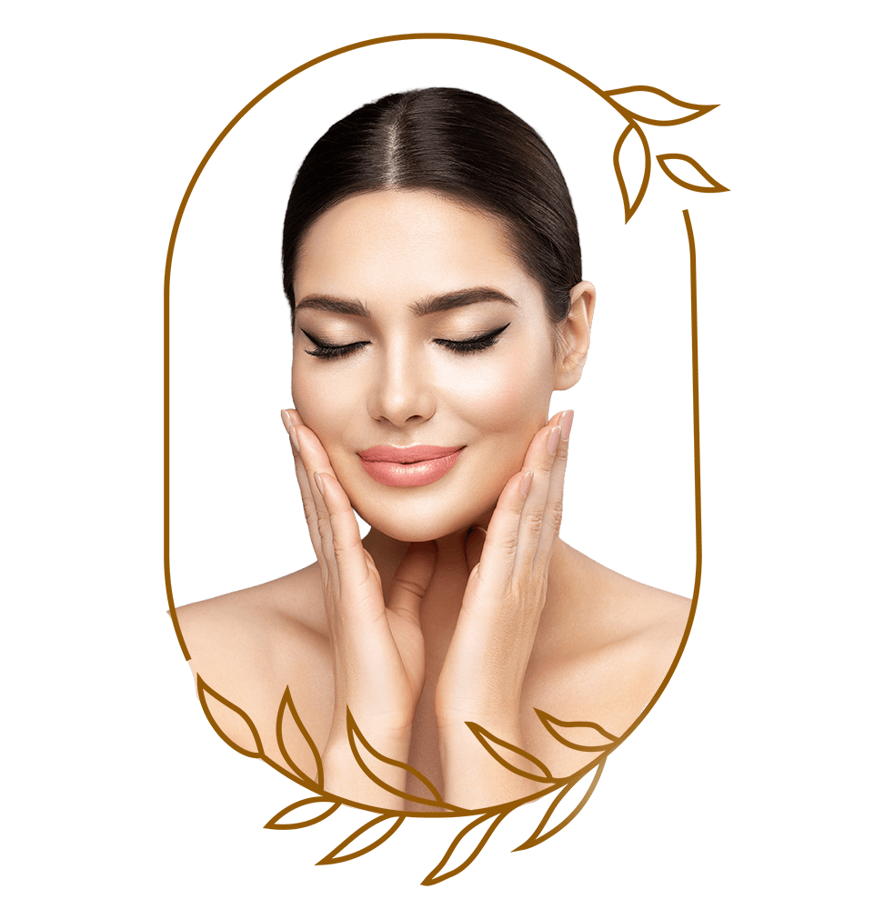 beautiful female with beautiful skin